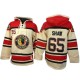 NHL Andrew Shaw Chicago Blackhawks Old Time Hockey Authentic Sawyer Hooded Sweatshirt Jersey - White