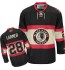 NHL Steve Larmer Chicago Blackhawks Authentic New Third Reebok Jersey - Black