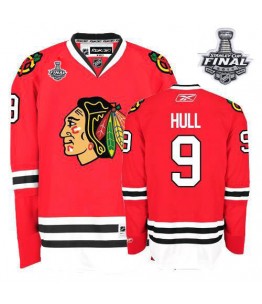 NHL Bobby Hull Chicago Blackhawks Authentic Home Stanley Cup Finals Reebok Jersey - Red