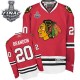 NHL Brandon Saad Chicago Blackhawks Authentic Home Stanley Cup Finals Reebok Jersey - Red