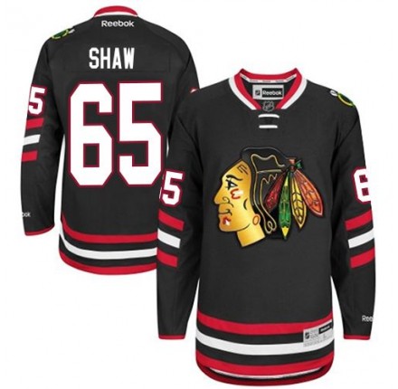 NHL Andrew Shaw Chicago Blackhawks Premier 2014 Stadium Series Reebok Jersey - Black
