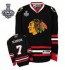 NHL Brent Seabrook Chicago Blackhawks Premier Third Stanley Cup Finals Reebok Jersey - Black