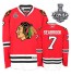 NHL Brent Seabrook Chicago Blackhawks Premier Home Stanley Cup Finals Reebok Jersey - Red
