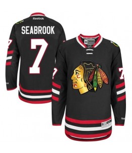 NHL Brent Seabrook Chicago Blackhawks Youth Authentic 2014 Stadium Series Reebok Jersey - Black