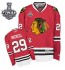 NHL Bryan Bickell Chicago Blackhawks Authentic Home Stanley Cup Finals Reebok Jersey - Red