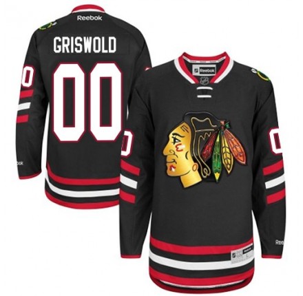 NHL Clark Griswold Chicago Blackhawks Authentic 2014 Stadium Series Reebok Jersey - Black