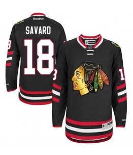 NHL Denis Savard Chicago Blackhawks Authentic 2014 Stadium Series Reebok Jersey - Black