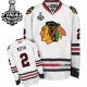 NHL Duncan Keith Chicago Blackhawks Premier Away Stanley Cup Finals Reebok Jersey - White
