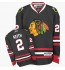 NHL Duncan Keith Chicago Blackhawks Youth Authentic Third Reebok Jersey - Black