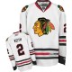 NHL Duncan Keith Chicago Blackhawks Youth Authentic Away Reebok Jersey - White