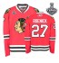 NHL Jeremy Roenick Chicago Blackhawks Premier Home Stanley Cup Finals Reebok Jersey - Red