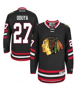 NHL Johnny Oduya Chicago Blackhawks Authentic 2014 Stadium Series Reebok Jersey - Black