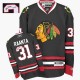 NHL Antti Raanta Chicago Blackhawks Authentic Third Autographed Reebok Jersey - Black