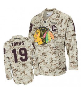 NHL Jonathan Toews Chicago Blackhawks Authentic Reebok Jersey - Camouflage