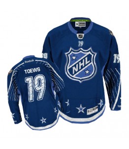 NHL Jonathan Toews Chicago Blackhawks Authentic 2012 All Star Reebok Jersey - Navy Blue