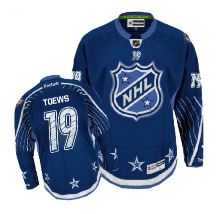 NHL Jonathan Toews Chicago Blackhawks Authentic 2012 All Star Reebok Jersey - Navy Blue