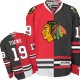 NHL Jonathan Toews Chicago Blackhawks Premier Split Fashion Reebok Jersey - Red/Black