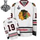 NHL Jonathan Toews Chicago Blackhawks Authentic Away Stanley Cup Finals Reebok Jersey - White