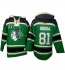 NHL Marian Hossa Chicago Blackhawks Old Time Hockey Authentic St. Patrick's Day McNary Lace Hoodie Jersey - Green