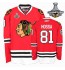 NHL Marian Hossa Chicago Blackhawks Authentic 2013 Stanley Cup Champions Reebok Jersey - Red