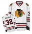 NHL Michal Rozsival Chicago Blackhawks Authentic Away Reebok Jersey - White