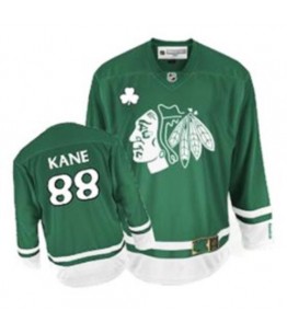 NHL Patrick Kane Chicago Blackhawks Premier St Patty's Day Reebok Jersey - Green