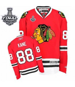 NHL Patrick Kane Chicago Blackhawks Premier Home Stanley Cup Finals Reebok Jersey - Red
