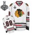 NHL Patrick Kane Chicago Blackhawks Authentic Away Stanley Cup Finals Reebok Jersey - White