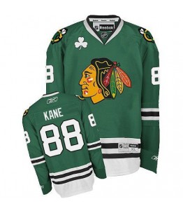 NHL Patrick Kane Chicago Blackhawks Youth Premier Reebok Jersey - Green