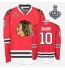 NHL Patrick Sharp Chicago Blackhawks Authentic Home Stanley Cup Finals Reebok Jersey - Red